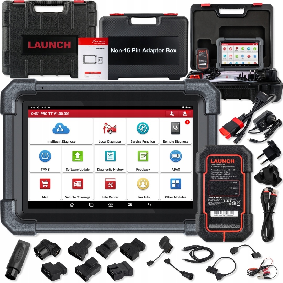 Launch X431 Pro TT V 5.0 Interfejs Diagnostyczny OBD CanFD