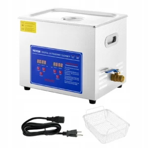 Myjka ultradźwiękowa Vevor 10L stal nierdzewna 240W z timerem